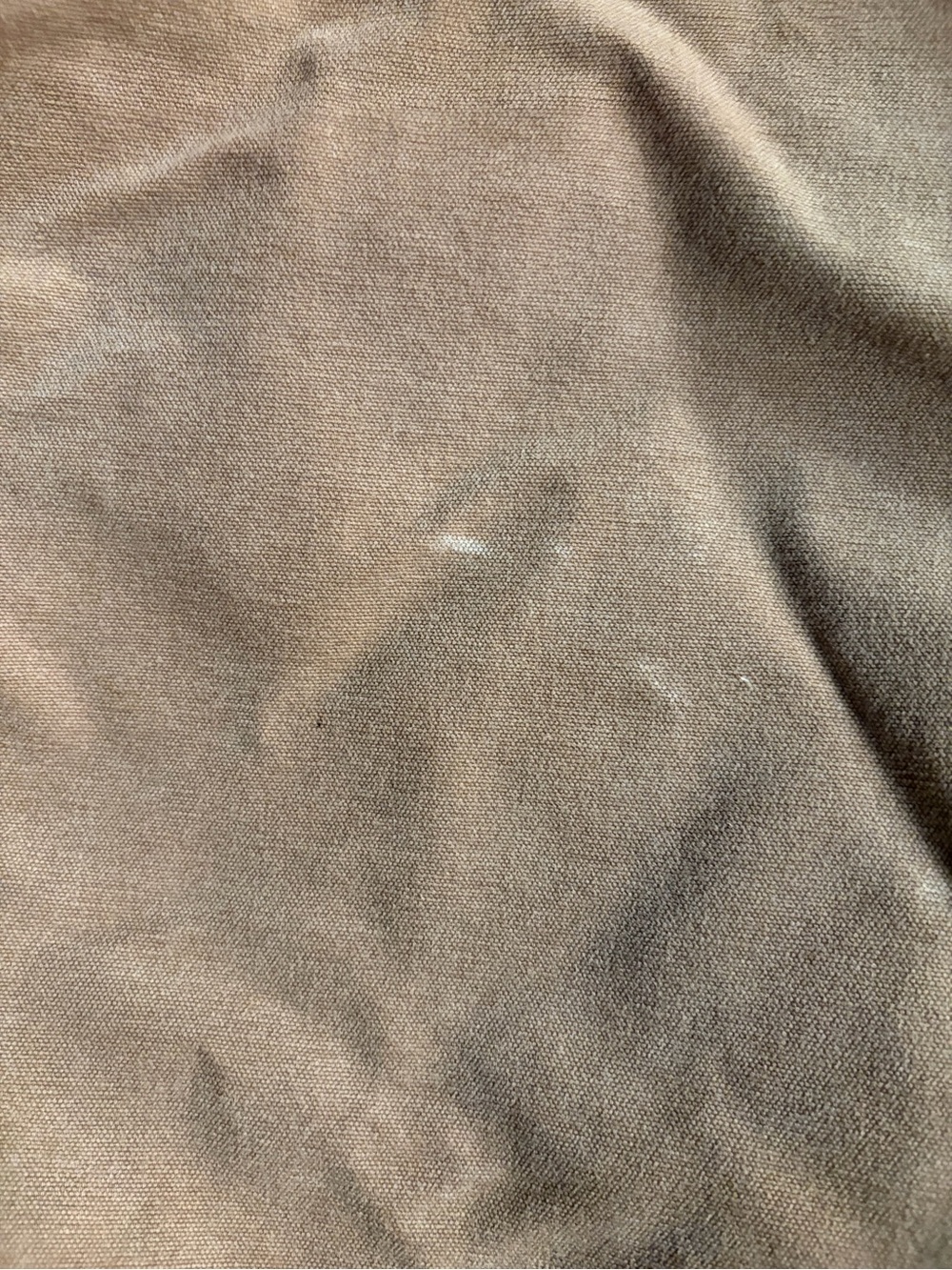 Carhartt Brown Hooded Work Coat with Black Lining - Picture 4 of 5